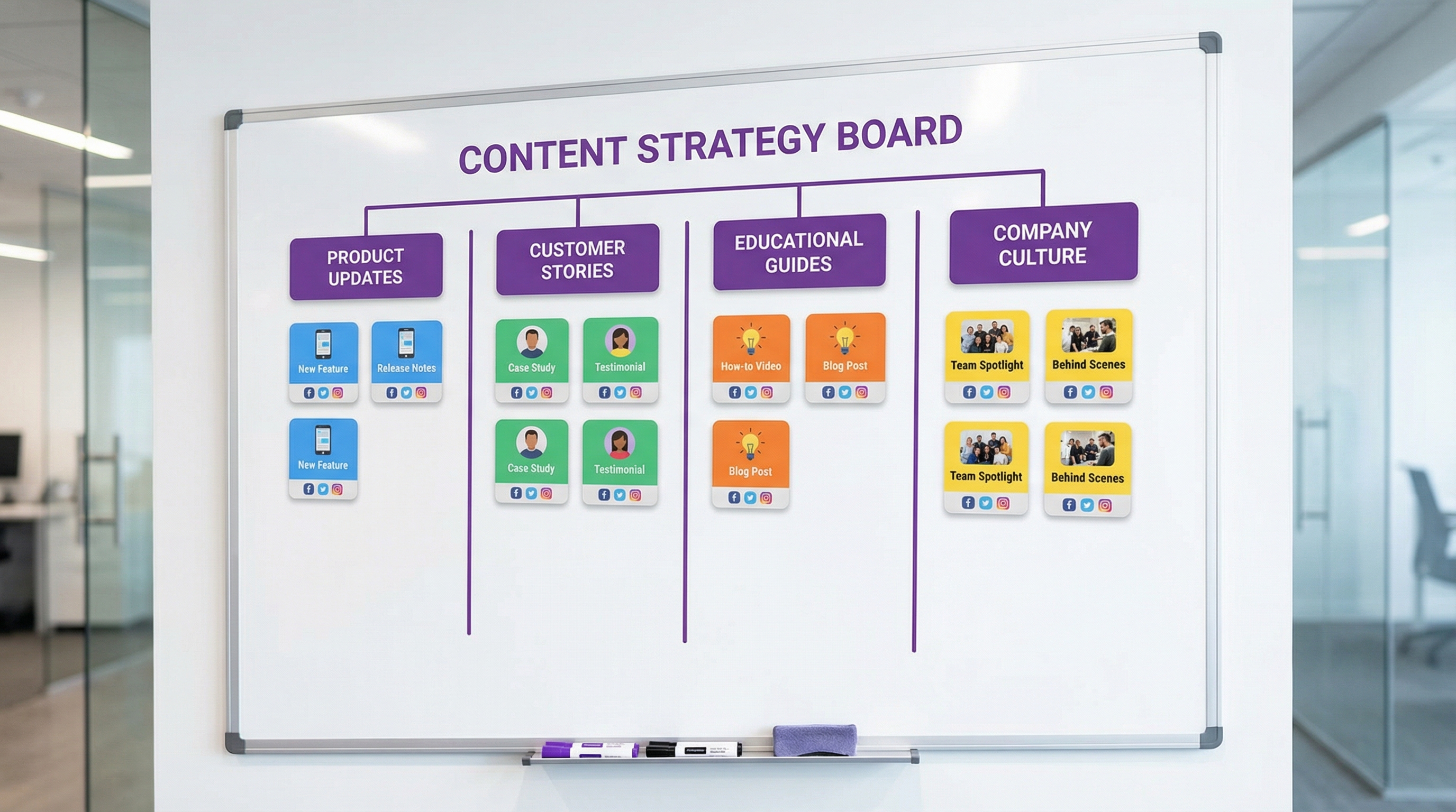 Most teams talk about content pillars. Very few use them daily.